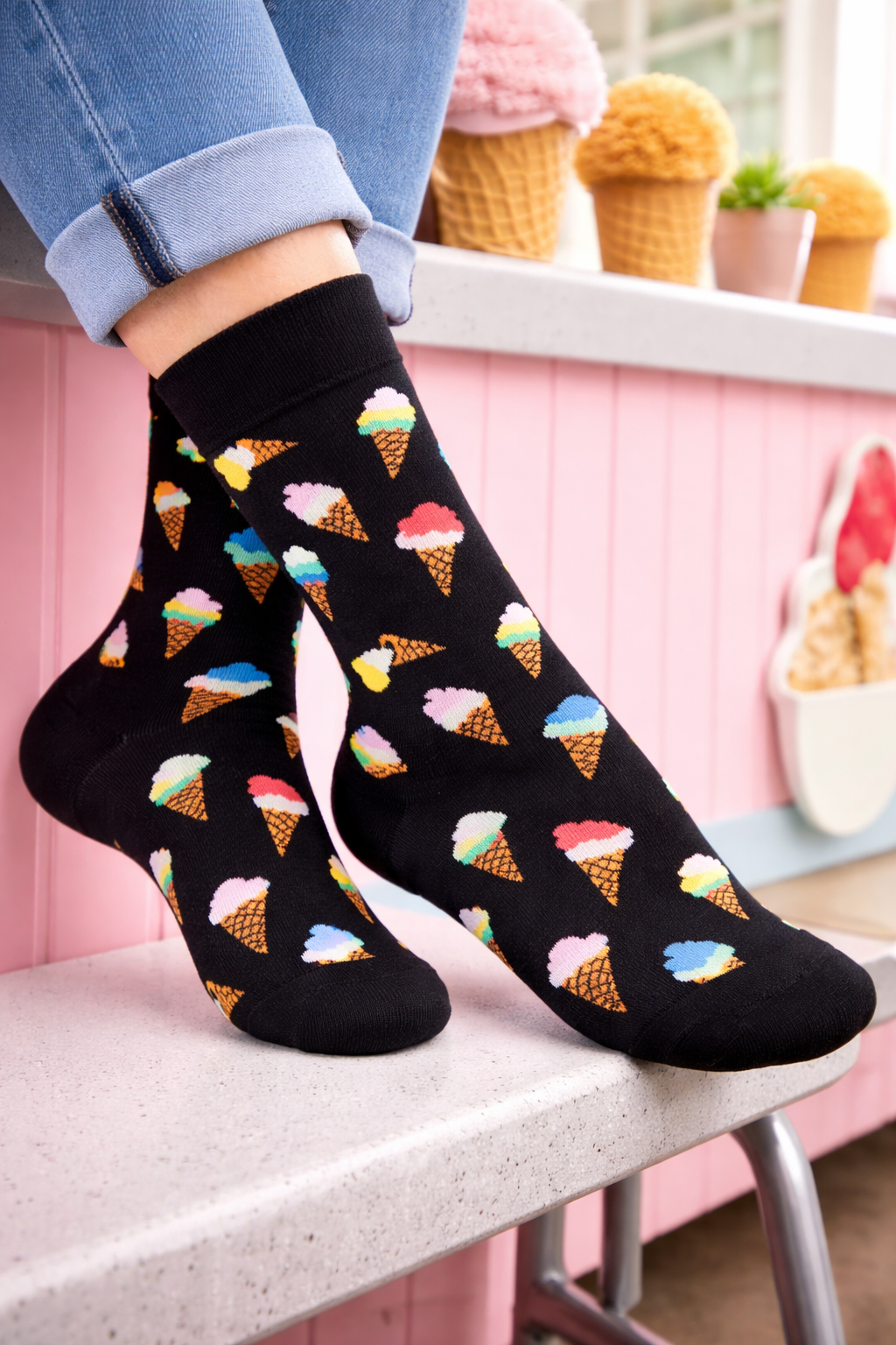 Sweet Scoop Socks