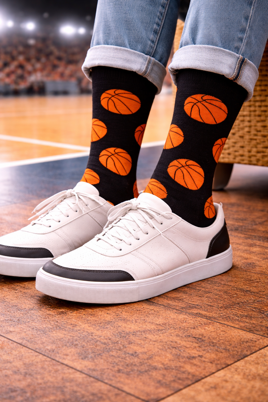 Hoops Basketball Socks