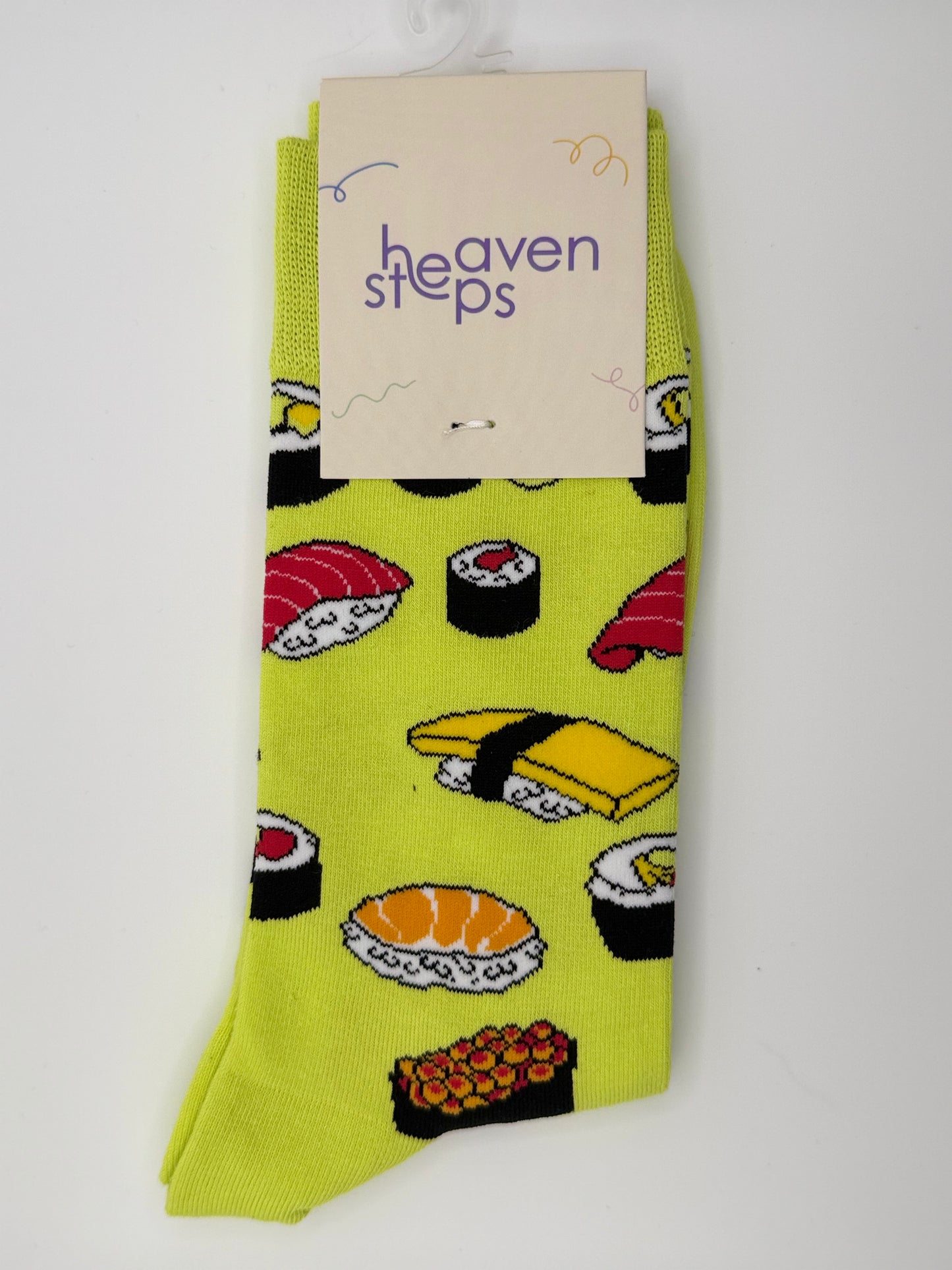 Sushi Humor Socks