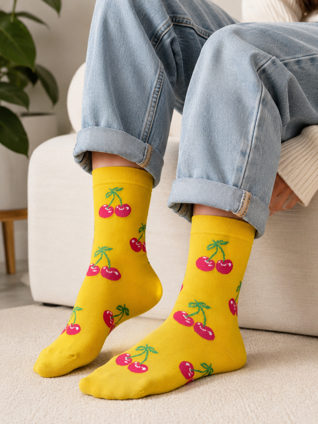 Cherry Bliss Socks
