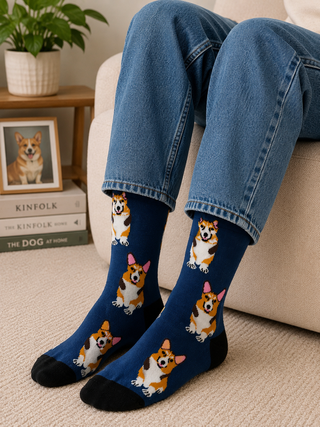 Corgi Companion Socks