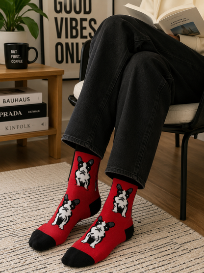 French Bulldog Socks