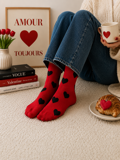 Heart Charm Socks