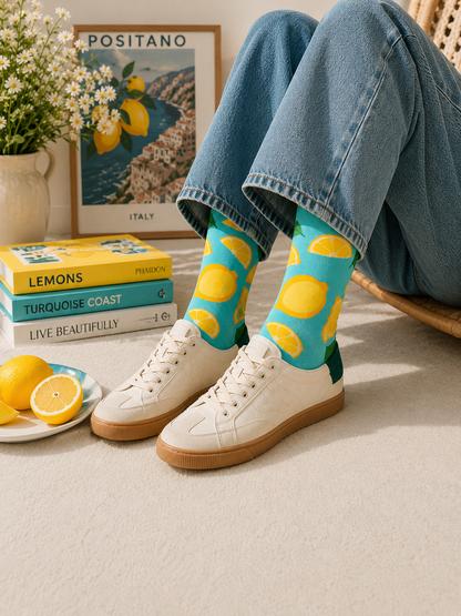 Lemon Splash Socks