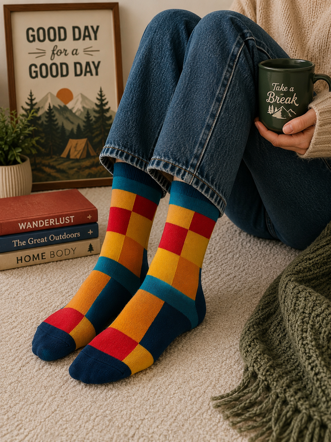 Color Block Socks