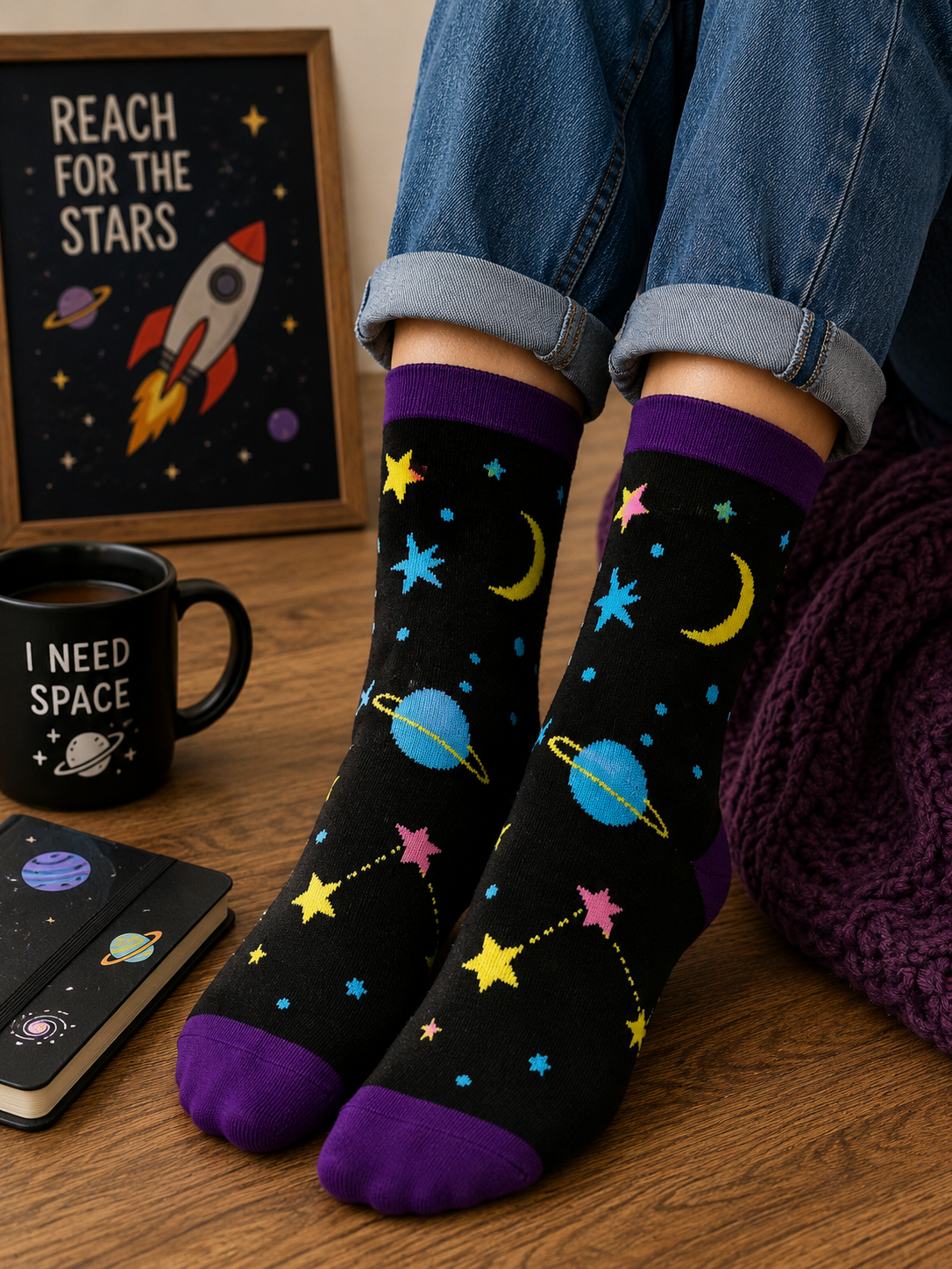 Galaxy Dreams Socks