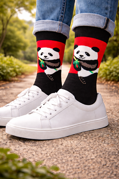 Playful Panda Socks