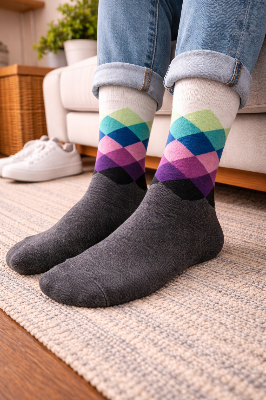 Classic Argyle Socks
