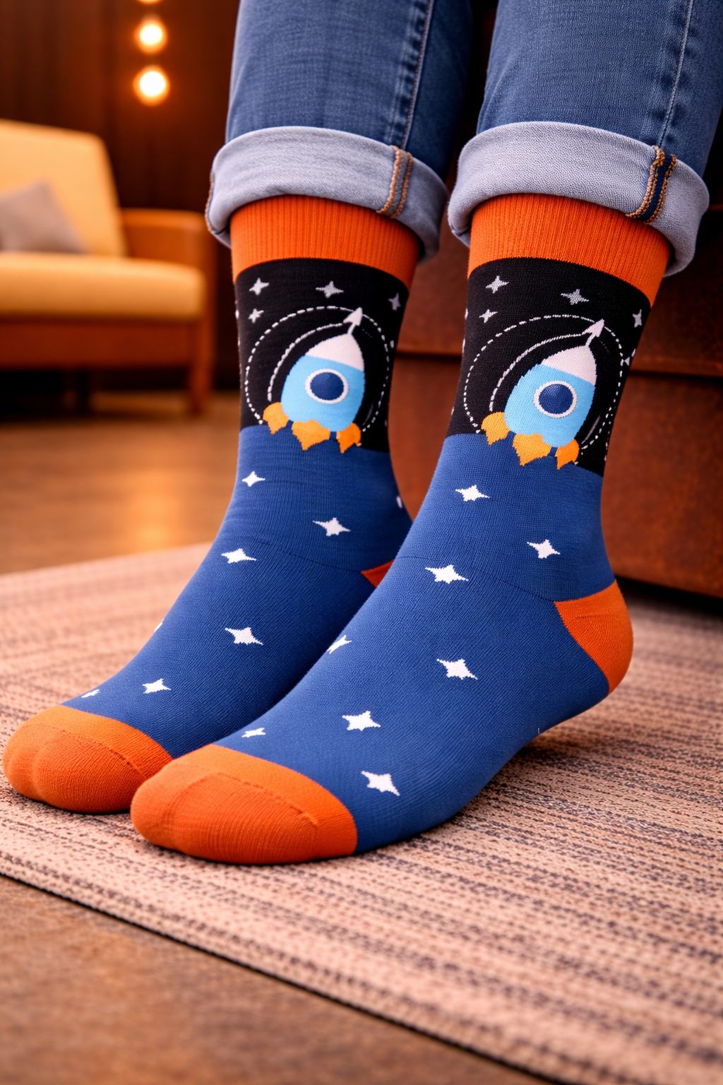 Rocket Adventure Socks