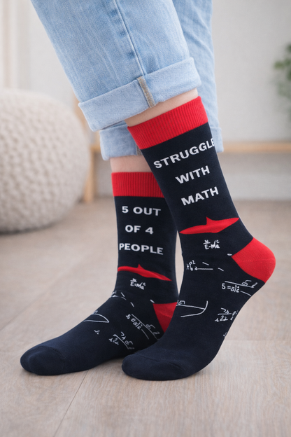 Math Struggle Socks