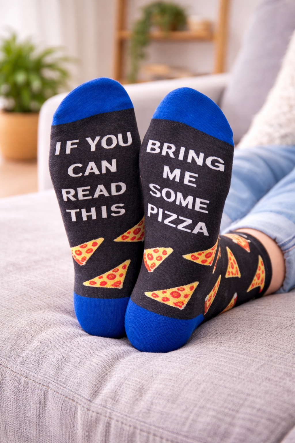 Bring Me Pizza Socks