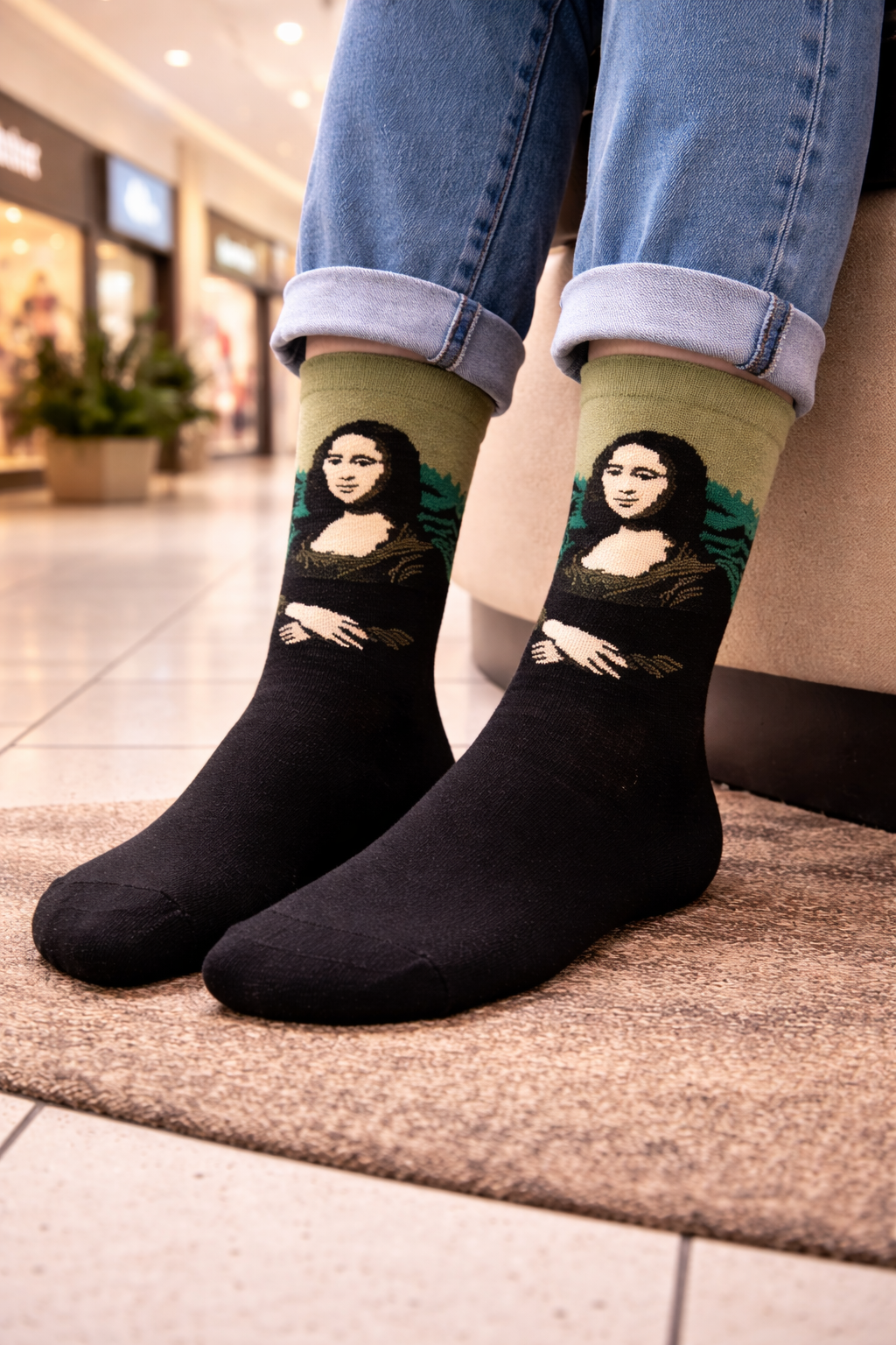 Mona Lisa Socks