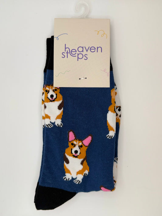 Corgi Companion Socks