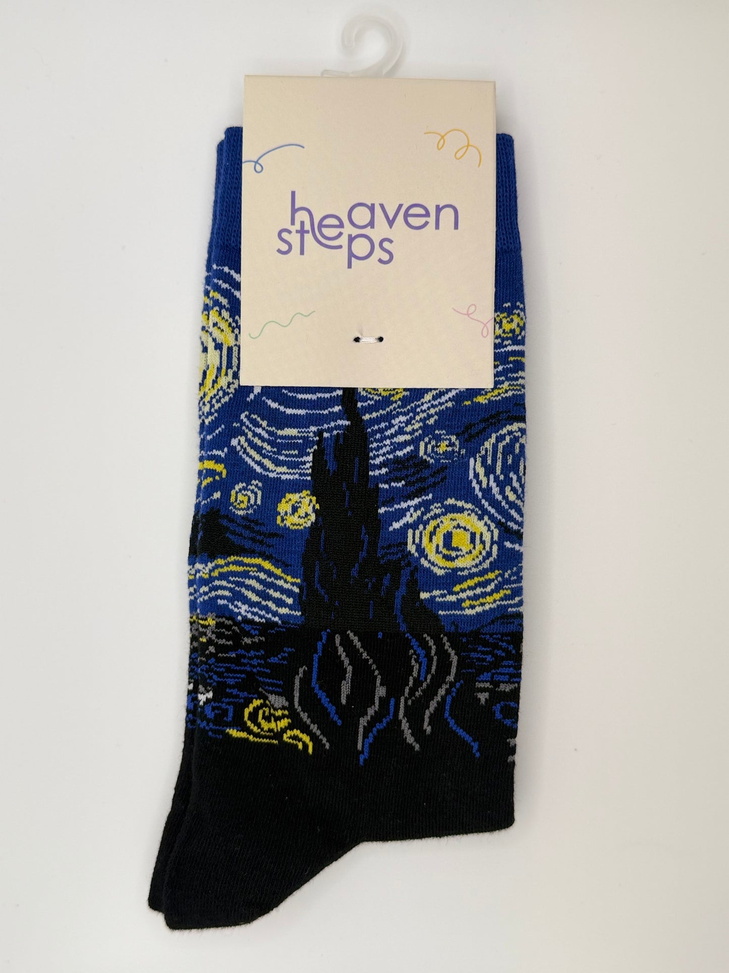 Blue Starry Night Socks