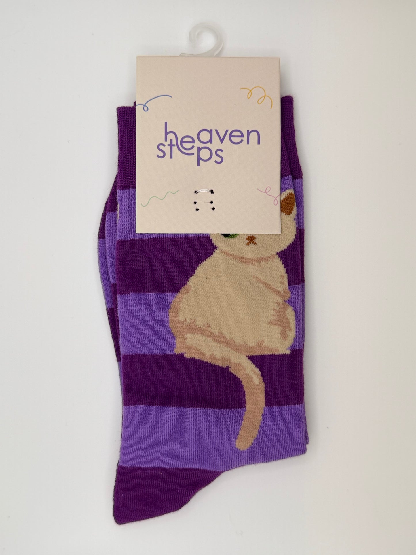 Cat Stripe Socks