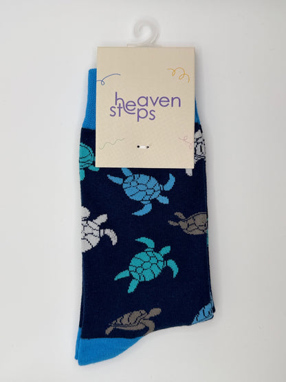 Ocean Turtle Socks