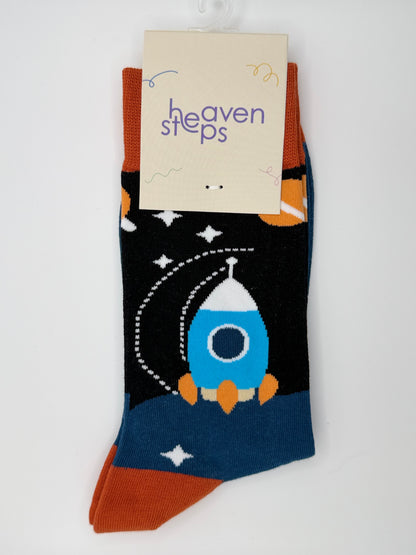 Rocket Adventure Socks