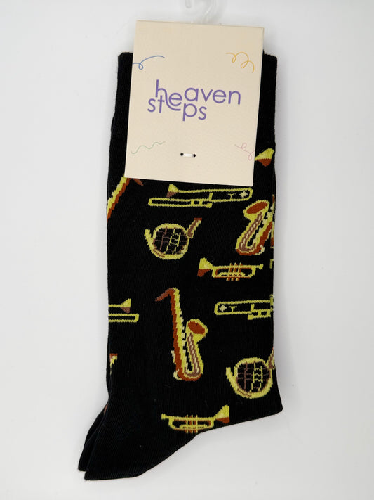 Classic Jazz Instruments Socks