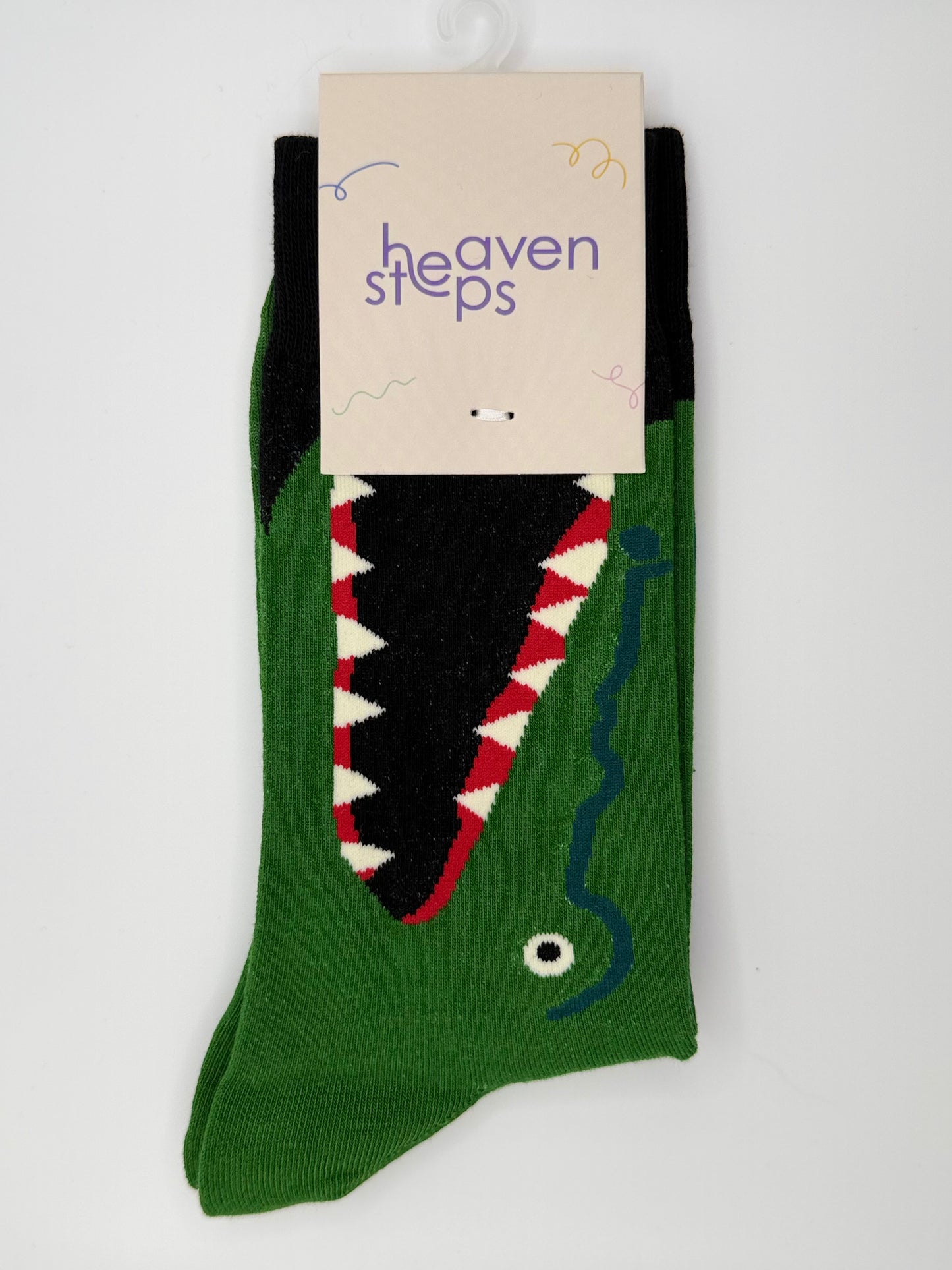 Crocodile Bite Socks