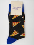 Bring Me Pizza Funny Crew Socks