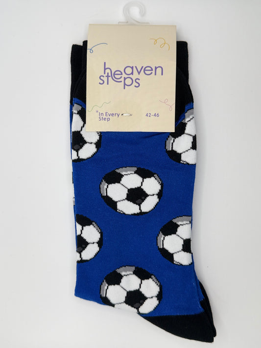 Blue Soccer Socks
