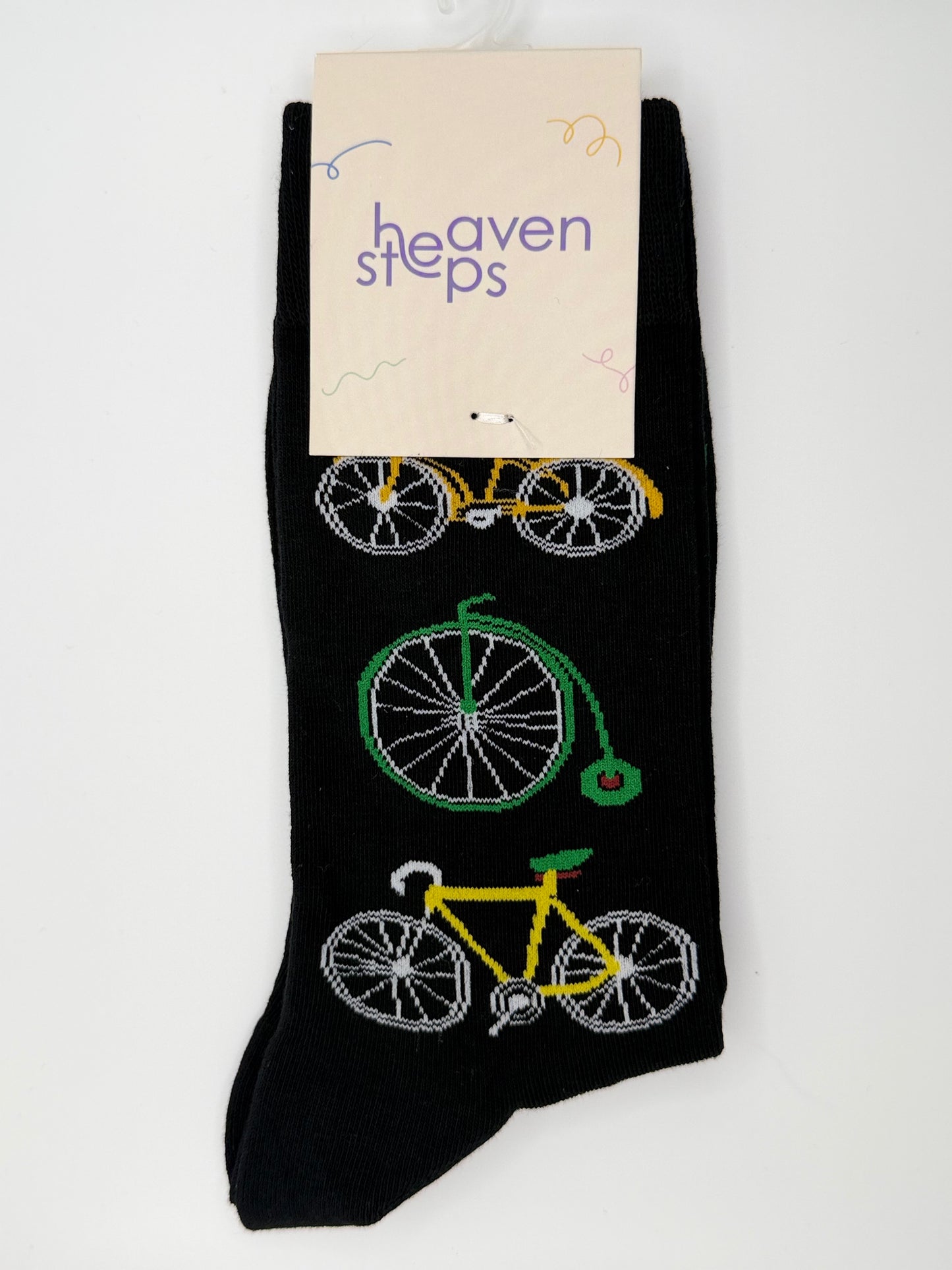 Retro Bicycle Socks
