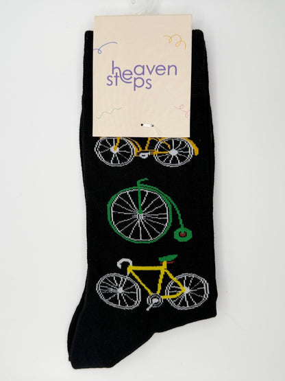 Retro Bicycle Socks