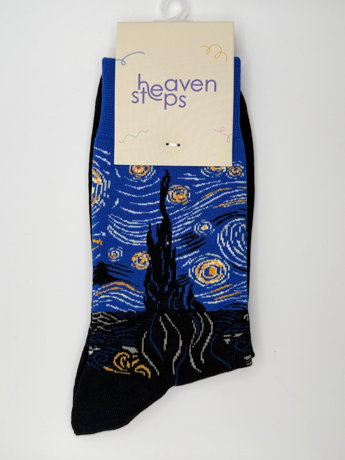 Blue Starry Night Socks