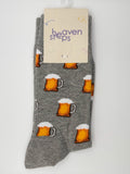 Classic Beer Mug Crew Socks