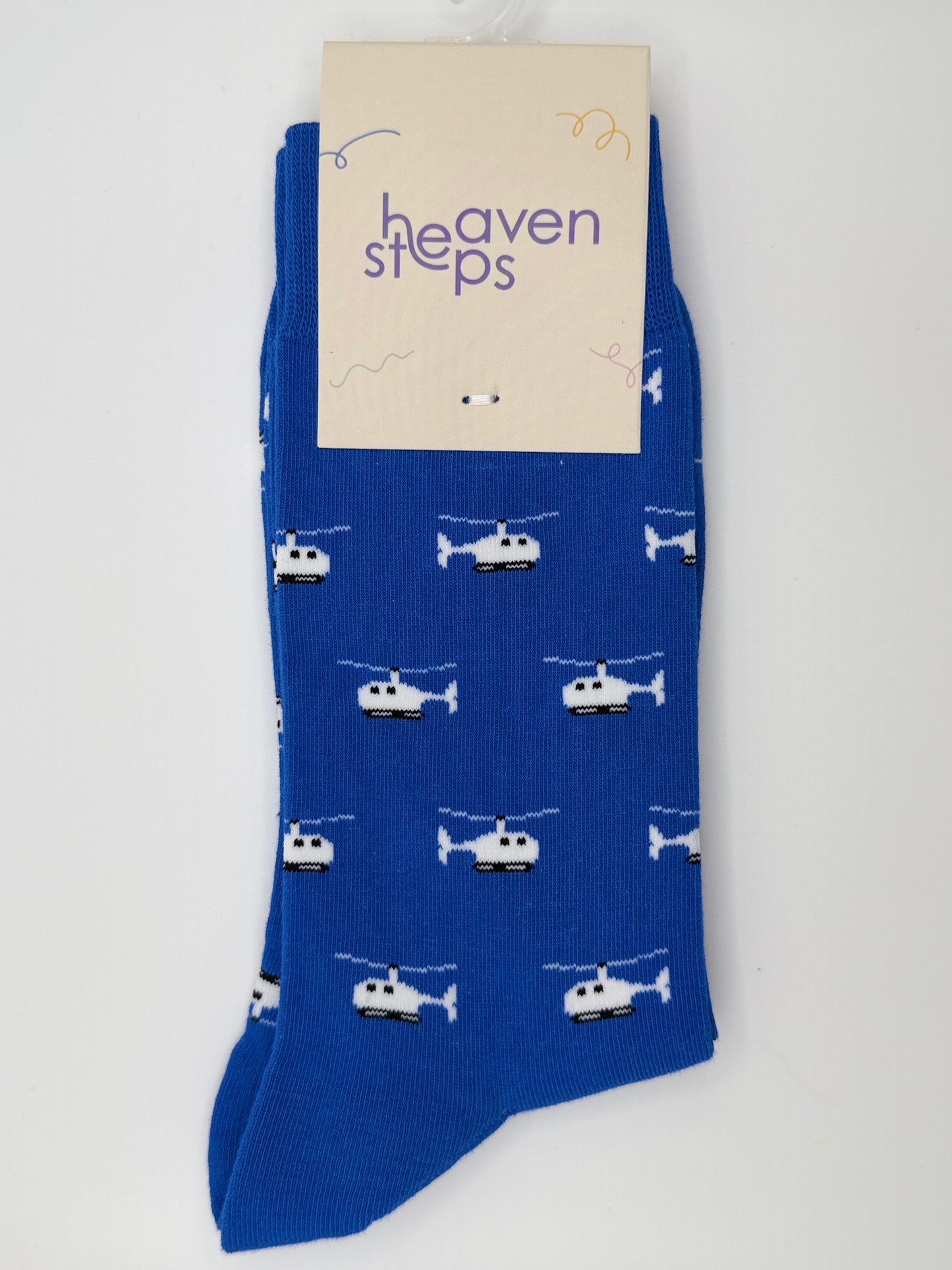 Helicopter Pattern Socks