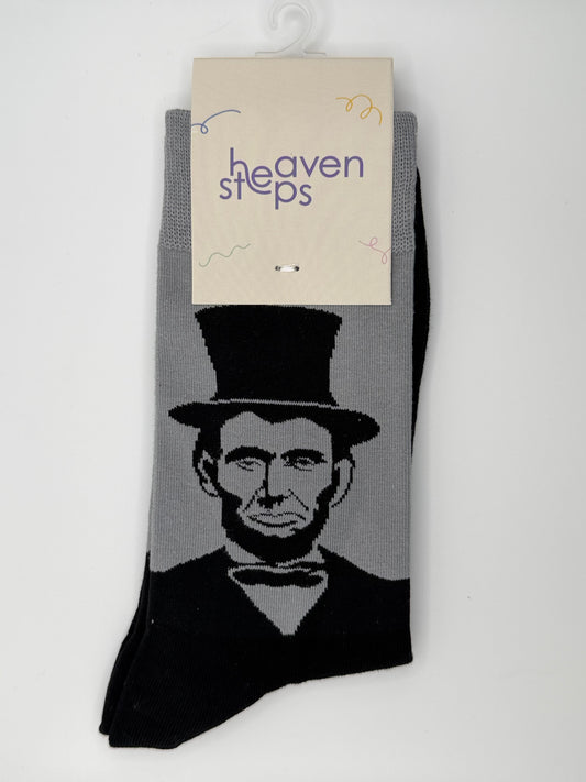Classic Lincoln Portrait Socks