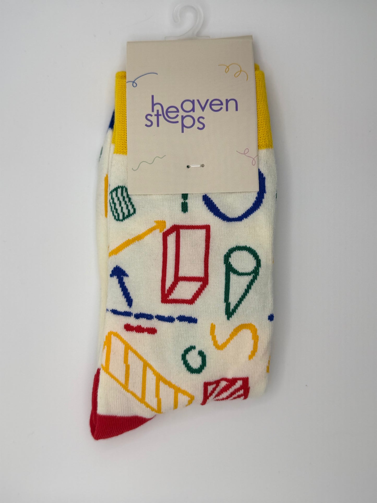 Creative Geometry Socks